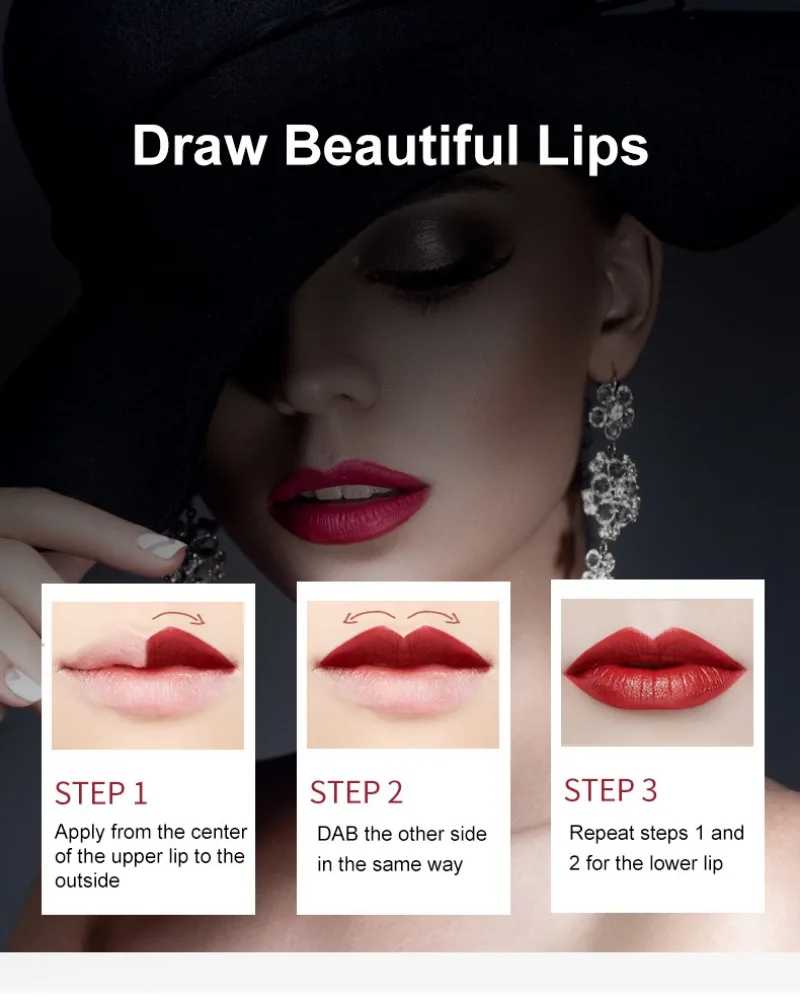 Funny Penis Shape Lipstick Mushroom Long Lasting Moisture Cosmetic Lipstick Red Lip Matte Lipstick Makeup Gift maquillage