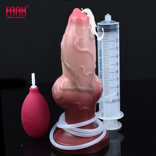 FAAK Pênis Realista Ejaculação Dildo Squirting