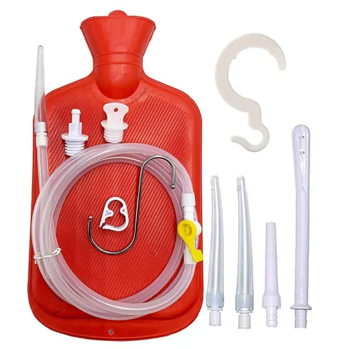 Ducha Anal Bolsa Portátil 2L Capacity Enema Douche Accessories