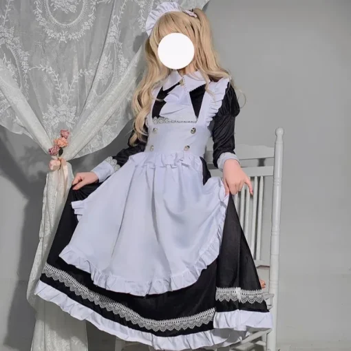 Uniforme Garçonete Britânica British Maid Dress - Image 3