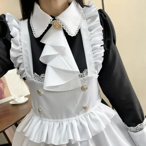 Uniforme Garçonete Britânica British Maid Dress