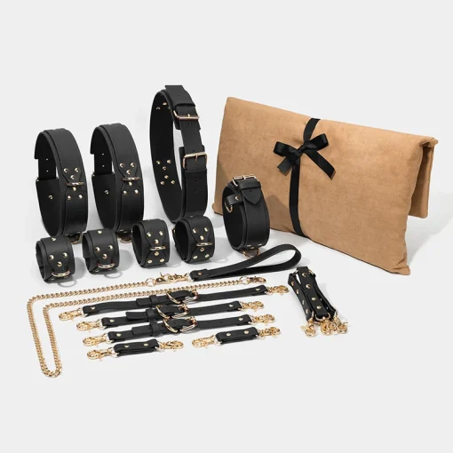 Thierry Conjunto BDSM Bondage Kit Jogos Adultos Completo - Image 2