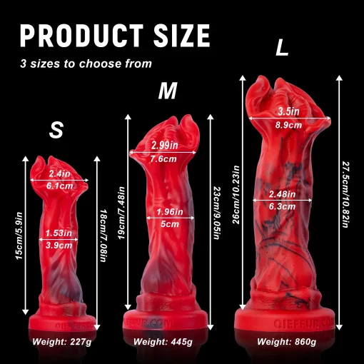 Vibrador Dragão Vermelho Red Dragon Dildo - Image 2