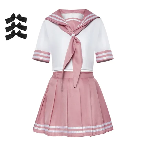 Cosplay Uniforme Escolar Japonês Marinheiro Student School Sailor Uniform - Image 4