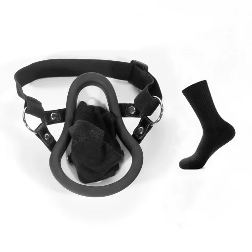 Máscara de Arnês Mordaça Headgear Mask Gag BDSM - Image 6