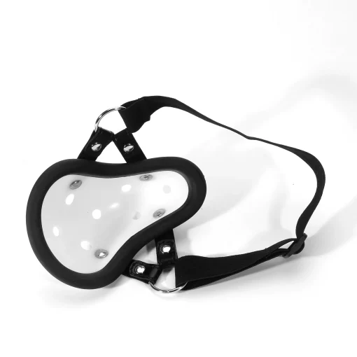 Máscara de Arnês Mordaça Headgear Mask Gag BDSM - Image 5