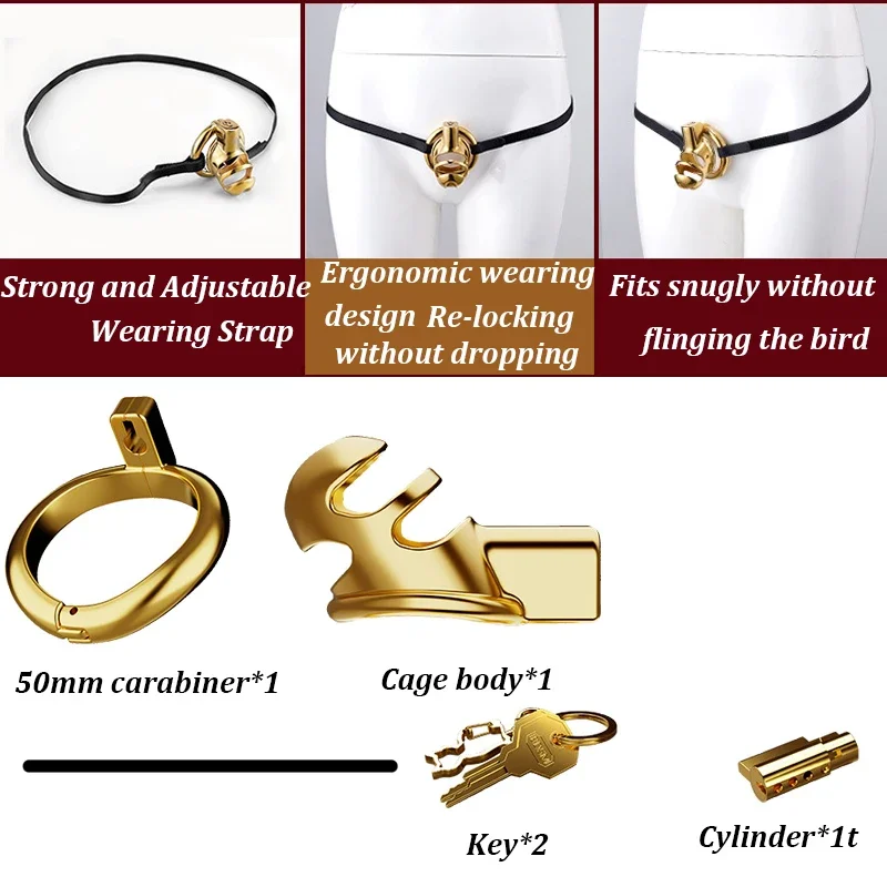 High Quality Metal Chastity Cage Smart Key Remote Unlock Cock Cage BDSM Penis Abstinence Anti Cheating Chastity Belt 18+ 정조대