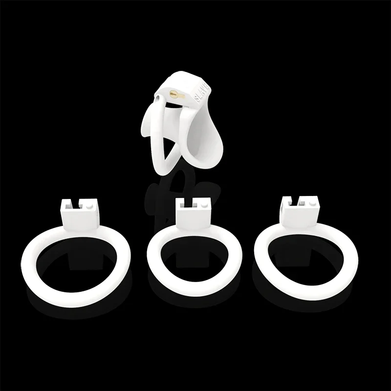 New Vortex Negative Chastity Cage Men's Bonding Chicken Cage Female Gay Anti-Chasing 4 Sizes Ring Adult Abstinence Sex Toys 성인용품