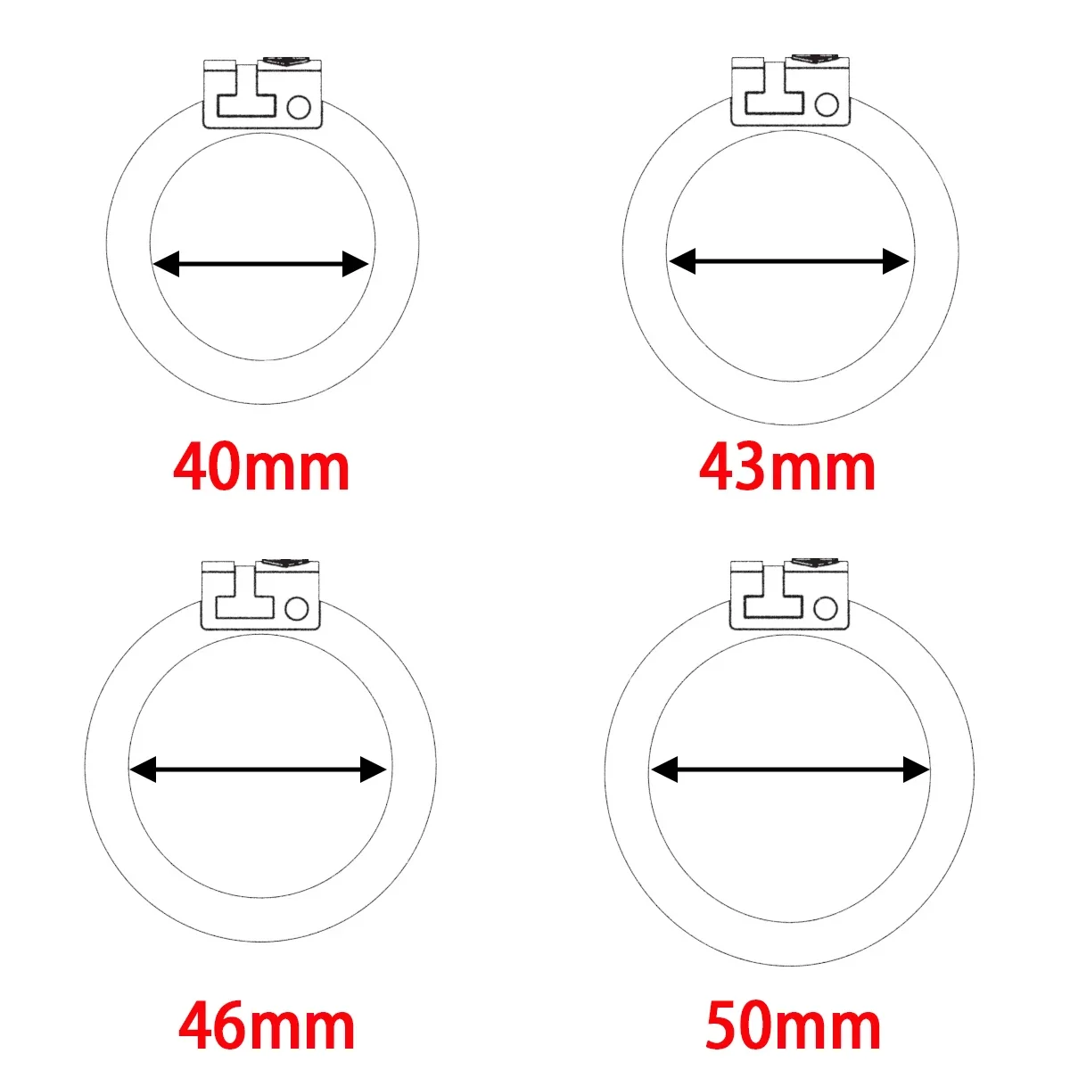 New Vortex Negative Chastity Cage Men's Bonding Chicken Cage Female Gay Anti-Chasing 4 Sizes Ring Adult Abstinence Sex Toys 성인용품