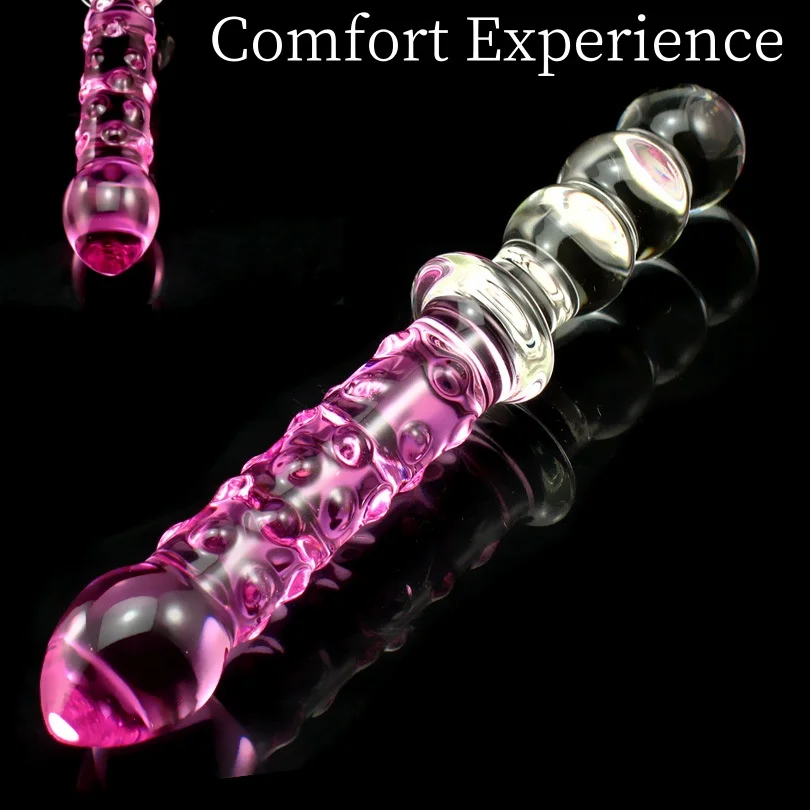 Oversized Glass Anal Plugs Male and Female Anus Training Vibrator G-spot Stimulation Masturbation Vibrator Adult Sex Toys 성인용품18