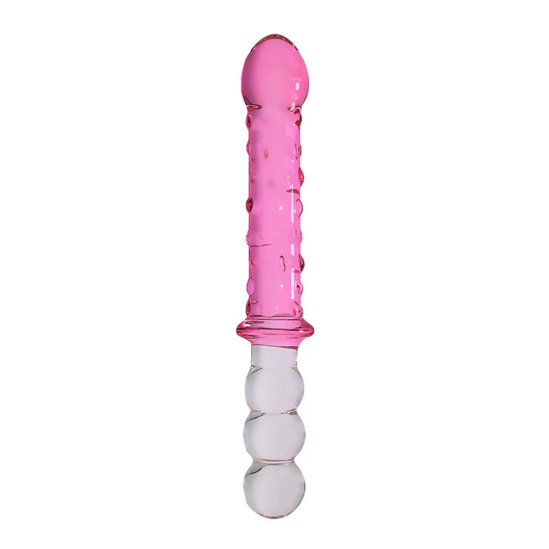 Oversized Glass Anal Plugs Male and Female Anus Training Vibrator G-spot Stimulation Masturbation Vibrator Adult Sex Toys 성인용품18