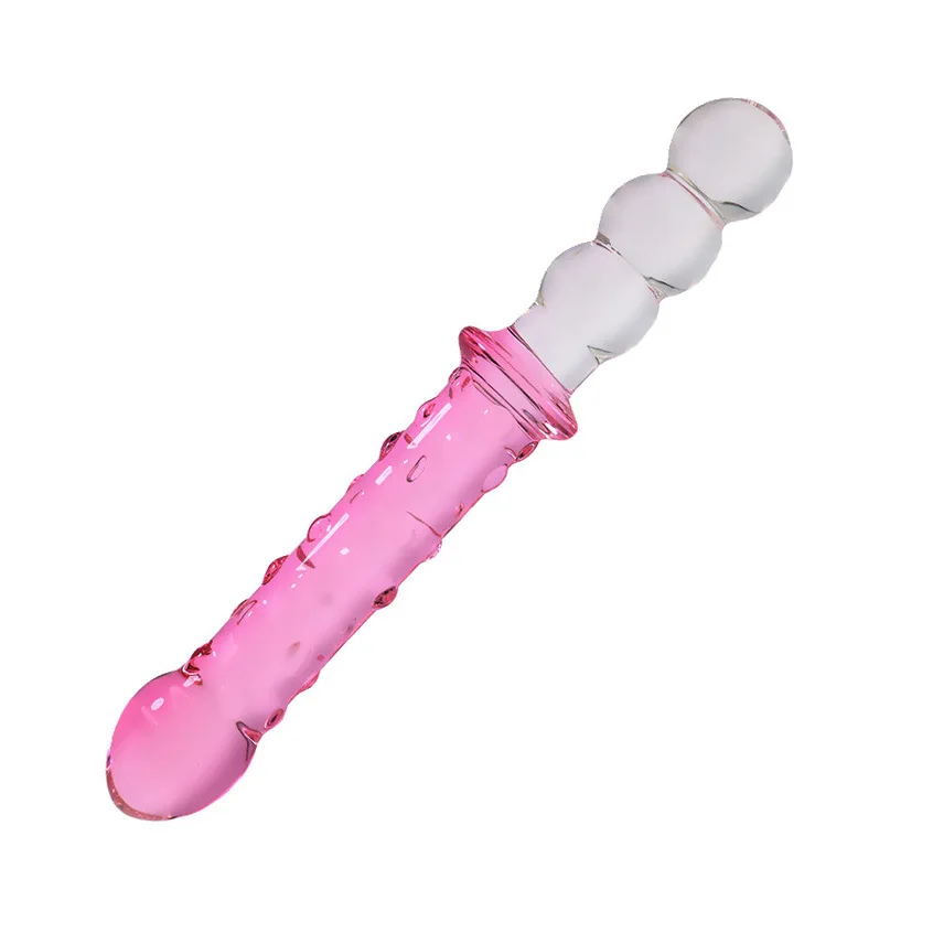 Oversized Glass Anal Plugs Male and Female Anus Training Vibrator G-spot Stimulation Masturbation Vibrator Adult Sex Toys 성인용품18