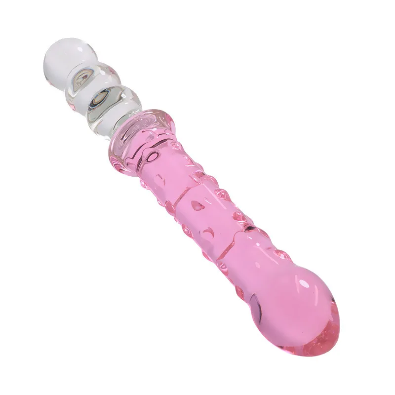 Oversized Glass Anal Plugs Male and Female Anus Training Vibrator G-spot Stimulation Masturbation Vibrator Adult Sex Toys 성인용품18