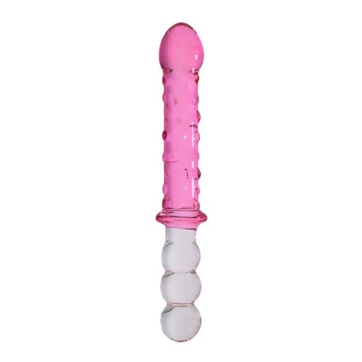 Plugue Anal Vidro Extragrande Oversized Glass Anal Plug - Image 4